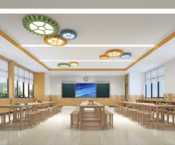 Modern Kindergarten Classrooms-ID:769385102