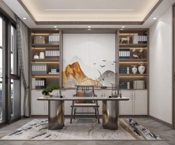 New Chinese Style Study Space-ID:321186076