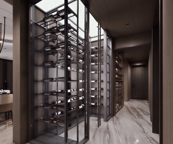 Modern Wine Cellar/Wine Tasting Room-ID:111303094