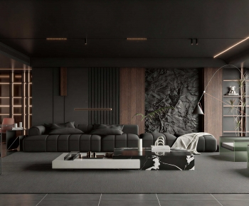 Modern A Living Room-ID:112751016