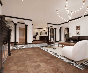 Modern A Living Room-ID:156632909