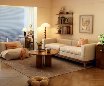 Modern A Living Room-ID:709429034