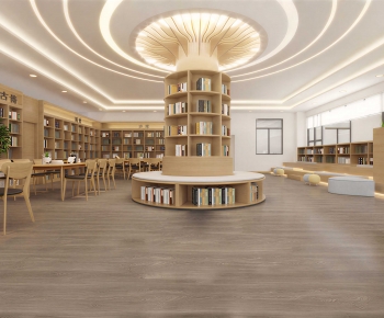 Modern Bookstore Book Bar-ID:987862114