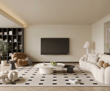 Modern A Living Room-ID:594181069