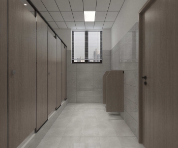 Modern Public Toilet-ID:907280922
