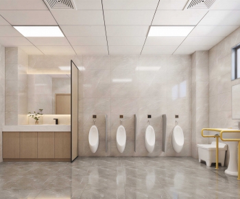 Modern Public Toilet-ID:848445892