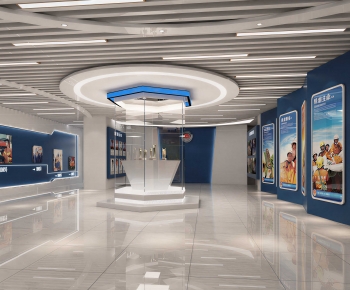 Modern Exhibition Hall-ID:935333972