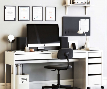Modern Computer Desk-ID:174694062