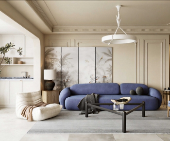 French Style A Living Room-ID:305697921