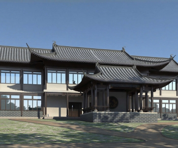 Chinese Style Ancient Architectural Buildings-ID:185849917