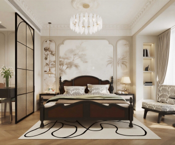 French Style Bedroom-ID:593271978