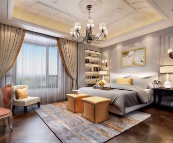 European Style Bedroom-ID:166049005