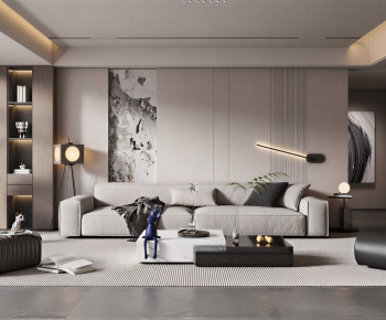 Modern A Living Room-ID:332791092
