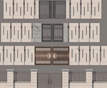 Modern Fence-ID:127505069