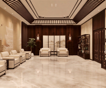 New Chinese Style Reception Room-ID:945971977