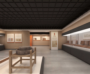 New Chinese Style Exhibition Hall-ID:487220053