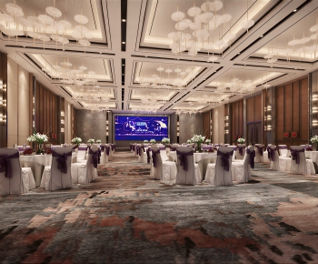Modern Banquet Hall-ID:345380343