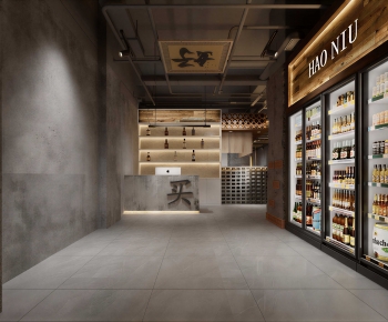 Industrial Style Convenience Store-ID:463152894