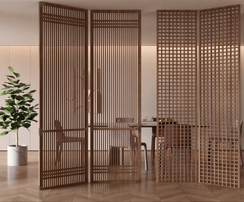 New Chinese Style Wooden Screen Partition-ID:635423907