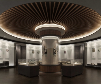 Modern Exhibition Hall-ID:967675928