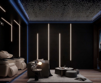 Modern Audiovisual Room-ID:133678996