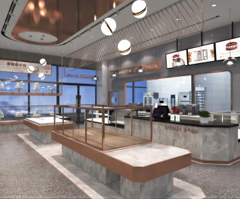 Modern Dessert Shop-ID:369838955