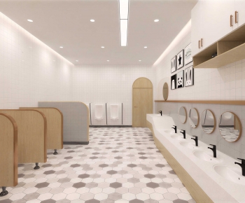 Modern Public Toilet-ID:513123047