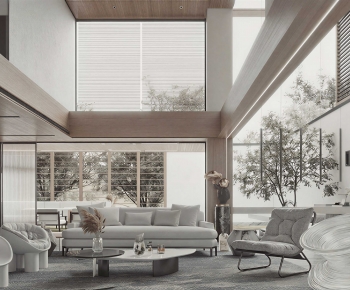 Modern A Living Room-ID:381337884