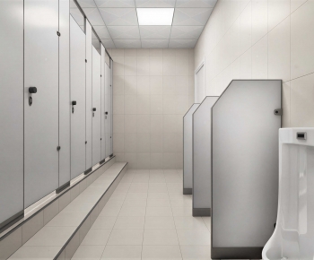 Modern Public Toilet-ID:884244927