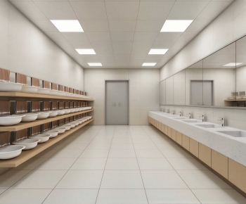 Modern Public Toilet-ID:958971987
