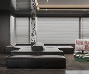 Modern A Living Room-ID:885917906