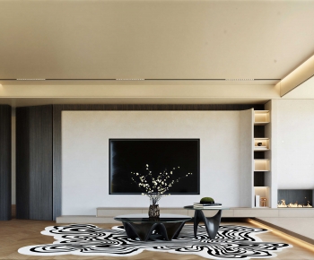 Modern A Living Room-ID:206243991