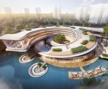 Modern Public Building-ID:942311054