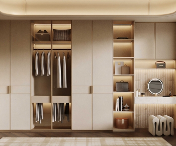 Modern Clothes Storage Area-ID:657355077