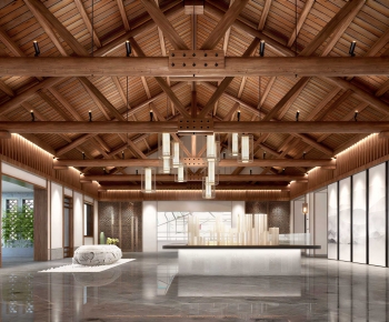 New Chinese Style Reception Hall-ID:917100954