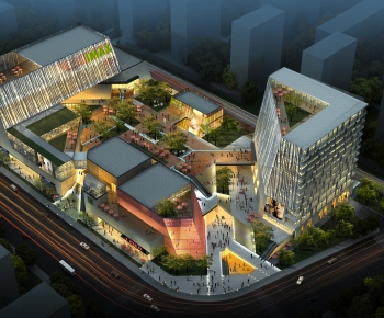 Modern Appearance Of Commercial Building-ID:203994991