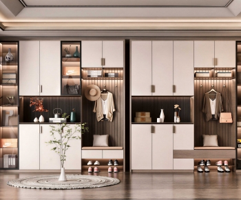 Modern Shoe Cabinet-ID:529335023