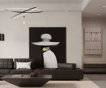 Modern A Living Room-ID:353100062