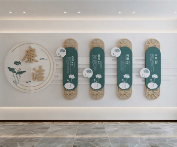 New Chinese Style Culture Wall-ID:874999055