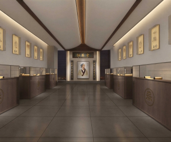 Chinese Style Exhibition Hall-ID:905880937