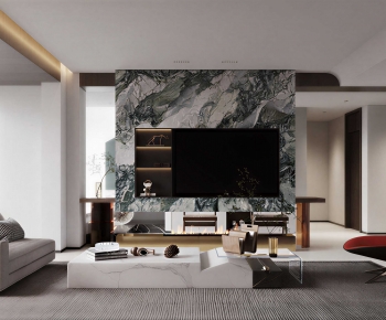 Modern A Living Room-ID:483854064
