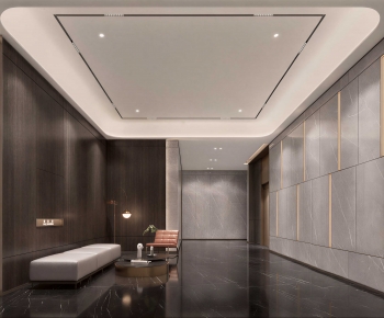 Modern Office Reception Desk-ID:534921881