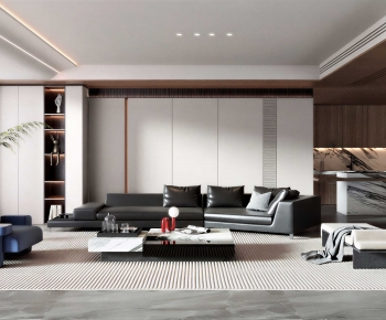 Modern A Living Room-ID:157077078