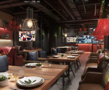Industrial Style Restaurant-ID:967099767