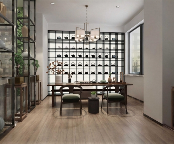 New Chinese Style Tea House-ID:585128079