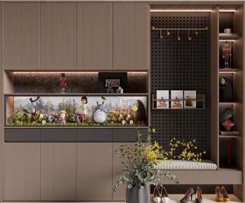 Modern Shoe Cabinet-ID:316175944