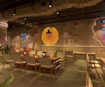 Industrial Style Restaurant-ID:307982926