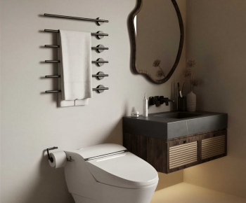 Modern Bathroom Cabinet-ID:353679901