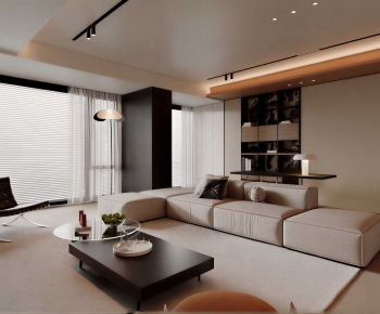 Modern A Living Room-ID:684940832