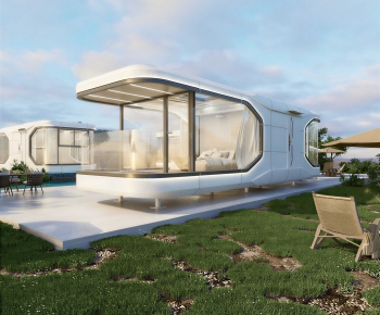 Modern Appearance Of Commercial Building-ID:294215922